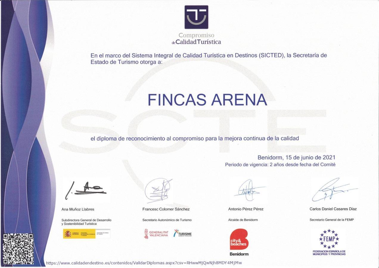 Islandia - Fincas Arena Benidorm Exteriör bild